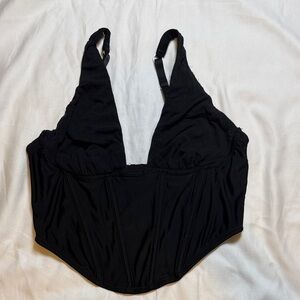 Urban Outfitters Black Corset Top